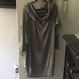 Ribbed Sweater Dress